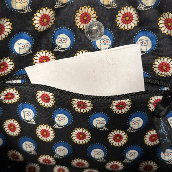 NWOT Vera Bradley (retired pattern)Midnight Owl tote/ shoulder bag. - Picture 6 of 7